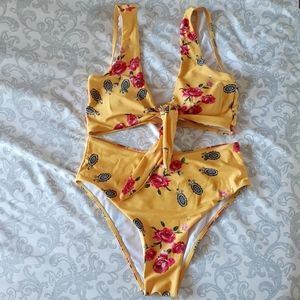 High Waisted Bathing Suit